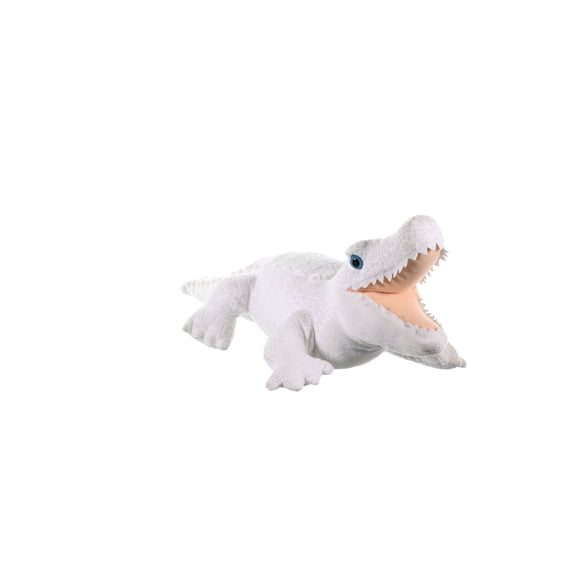Wild Republic White Alligator Plush, Cuddlekins, Stuffed Animal, Plush Toy, Gifts for Kids, 12 Inches