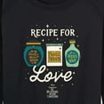 thumbnail image 3 of The Nightmare Before Christmas - Recipe For Love - Women's Lightweight French Terry Long Sleeve Shirt, 3 of 5
