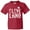 Red, variant on Inktastic Cleveland, Ohio Distressed Font Youth T-Shirt