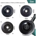 thumbnail image 4 of CHOYCLIT Wood Grinder Disc 125mm, 3 Pieces Grinding Discs for Shaping, Grinding and Cutting. Wheels for Angle Grinder, 4 of 5