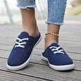 thumbnail image 2 of Womens Shoes,Slippers Casual Comfortable Unisex Flat Slide Sandals Slippers for Home Use,Womens Running Shoes,Z03 Blue,6.5, 2 of 8