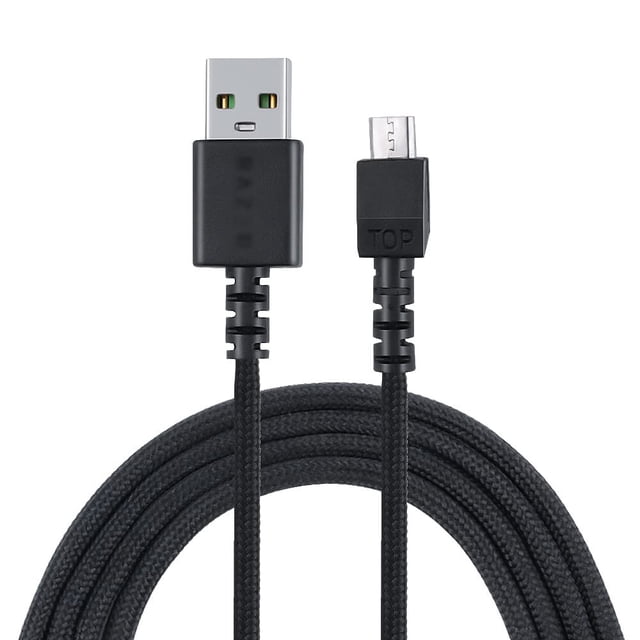 Cable de carga USB HUYUN para Razer Naga Pro 20000 DPI y DeathAdder V2 pro y Razer Basilisk y Razer Viper Ultimate Hyperspeed