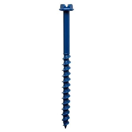 Simpson Strong Tie TNT25214HC8 1/4 in. x 2-1/4 in. Hex Head Titen Turbo Concrete Screws 8-Pack