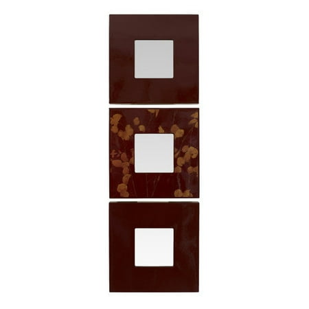 Linon Aubergiene 3 Piece Mirror Set