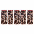 thumbnail image 4 of Slim Can Cooler Sleeves (paquete de 5) aislado, cerveza/bebida energética neopreno 3 mm de espesor termoenfriadores para bebidas delgadas de 11 oz de Estampado de Sunnimix Mangas de lata, 4 of 8