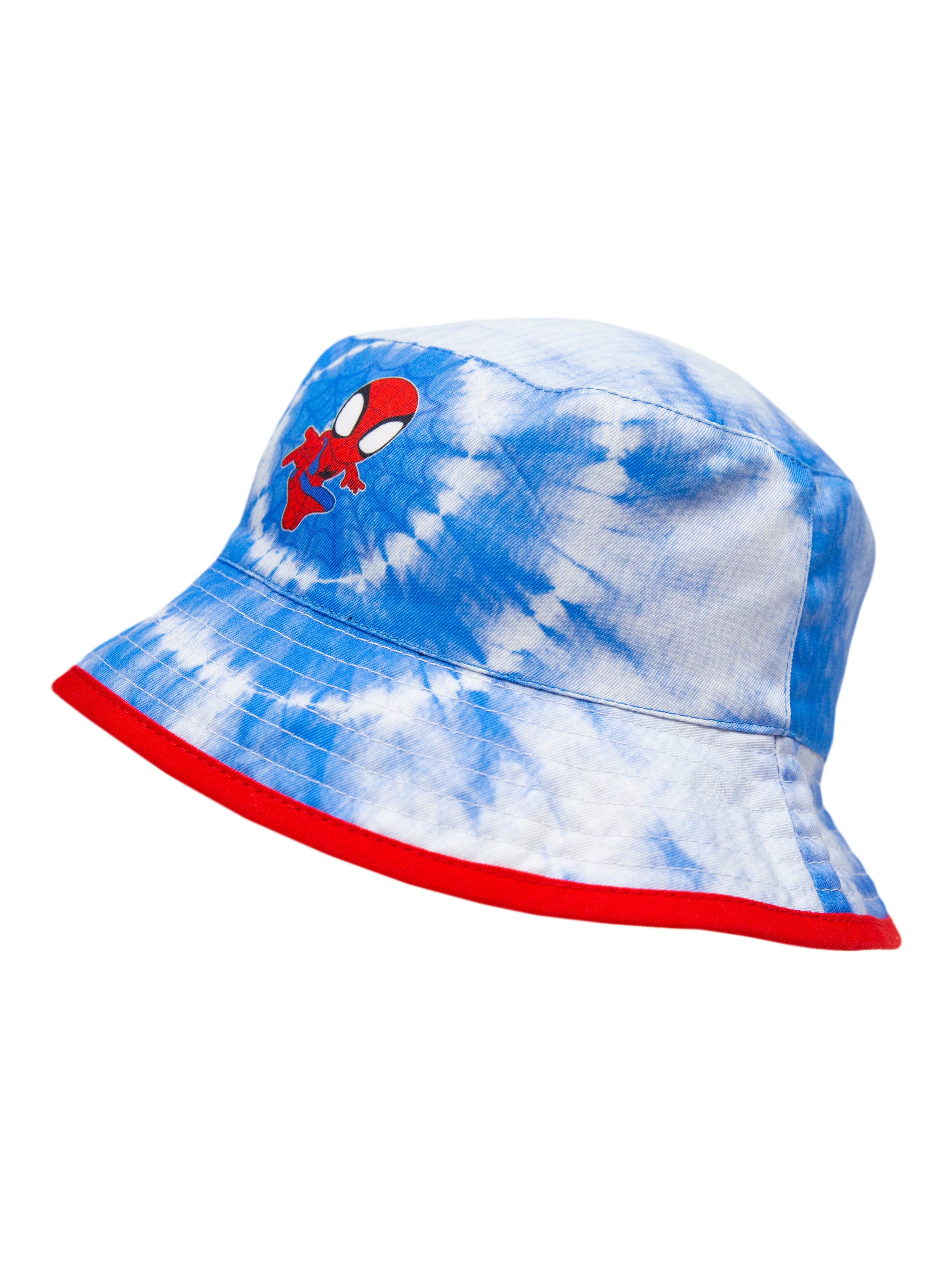 FOFJR Children Spiderman Hat Toddler Boys Girls Travel Beach Sun Hat Bucket Hat for Kid 2-5Years 
