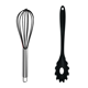 thumbnail image 1 of Juego de 2 utensilios de cocina de silicona resistentes al calor para utensilios de cocina antiadherentes, antiarañazos, aptos para lavavajillas, 1 of 5