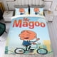 thumbnail image 4 of Sr. Magoo Conjunto de sábanas temático, trío de piezas, cómodo y amigable con la piel, diseño único, regalo de decoración para el hogar para familiares, amigos y fans,140cm *210cm, 4 of 6