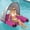 Pink, variant on IVY&LANE Adult Inflatable Pool Floats,U-shaped pool float with 2 Large Drink Holders,Inflatable Lounger Float for Pool,Lake,Ocean,Blue