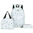 thumbnail image 2 of MesaSe 3Pcs/set Female Travel Bag Simple College Student Rucksack Fashion for Vacations, 2 of 10