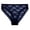 Dark blue, variant on Gkeoshab Women's Cotton Underwear High Waist Underpants Patchwork Color Underwear Panties Bikini Solid Womens Briefs Knickers Christmas Gift 1 Piece Lace Underwear
