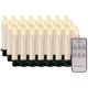 thumbnail image 1 of 20 piezas velas LED luces de cadena LED velas de Navidad sin llama regulables inalámbricas para árbol de Navidad decoraciones de Navidad boda nacimiento esquí esquí Gafas de esquí, 1 of 4