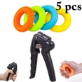 thumbnail image 1 of Bangcool Hand Griper Adjustable Grip Strengthener Hand Exerciser With 3 Hand Grip Rings, 1 of 8