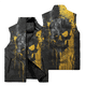 thumbnail image 3 of Chaleco de ciclismo para hombre con estampado 3D de calaveras, jersey de ciclismo para motocicleta, chaleco cortavientos con cremallera y cuello alto informal para otoño 2024, 3 of 5