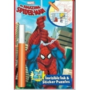 Spider Man Mavel Invisible Ink Book