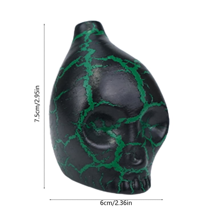 No.5205 Death 壁掛け ホラー デコレーション スカル グリーン Taotanxi Original Aztec Death Whistle: Loudest Scream Whistle At