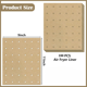 thumbnail image 2 of 100 hojas de papel pergamino desechable para freidora de aire, papel pergamino rectangular antiadherente para hornear, compatible con freidoras de aire Ninja Foodi y hornos tostadores., 2 of 8