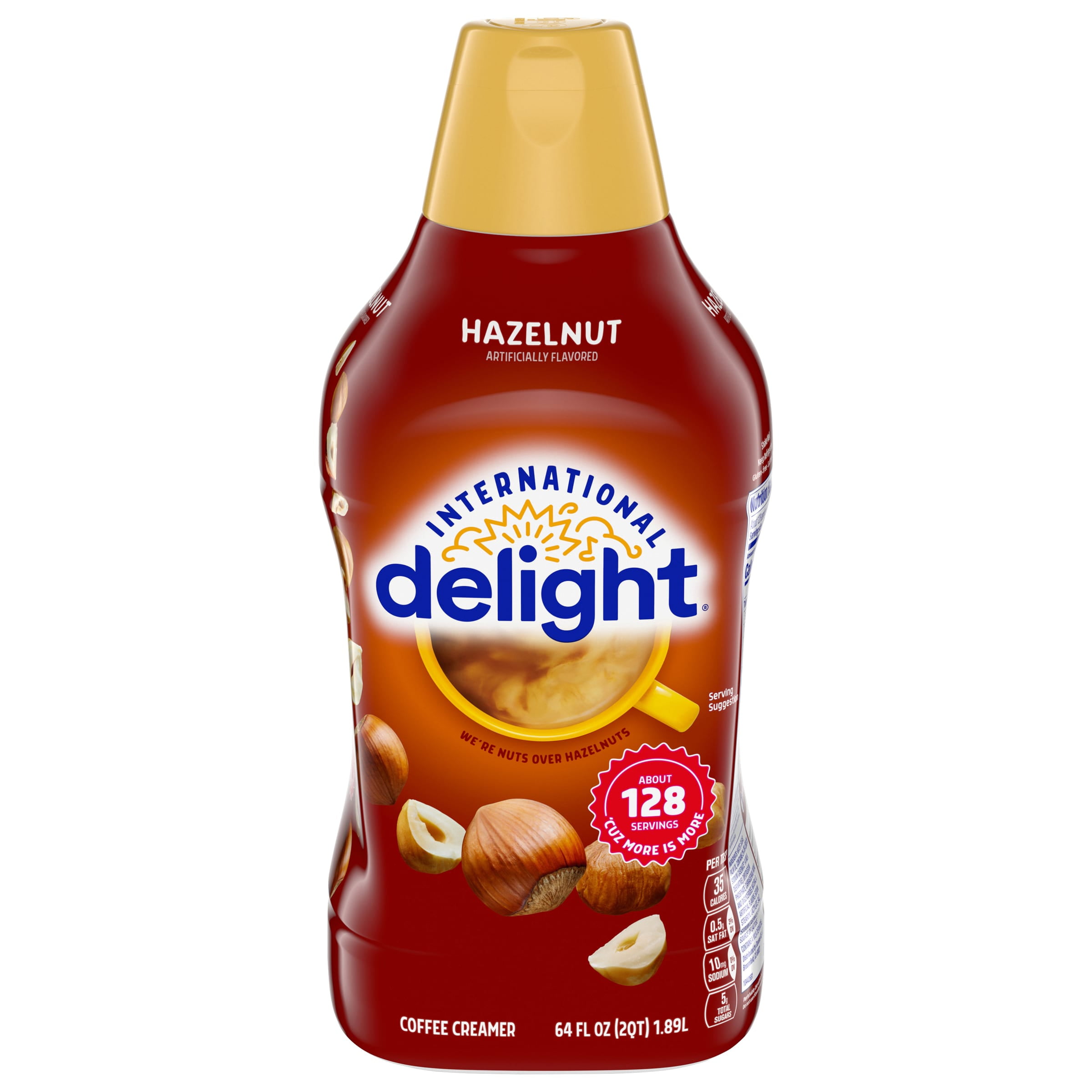 International Delight Hazelnut Coffee Creamer, 64 oz.