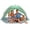 Grass green, variant on CAMEL Beach Tent 2-3 Person UPF 50+ Sun Shelter Easy Setup Tent Portable Beach Tent Outdoor Aqua Blue