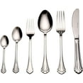 thumbnail image 2 of 75-Pc Luxury Flatware Set for 12 w/ Wooden Storage Case Premium Dining Cutlery Service - 18/10 Surgical Stainless Steel Silverware Hostess Serving Set in a Chest, 2 of 4