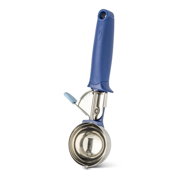 Thyme & Table Elements Ergonomic Trigger Scoop in Blue for Kitchen Use