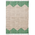 thumbnail image 1 of Casavani Handblock Printed Green Cotton Rug Area Rug for Entryway Kitchen Bathroom 4x6 feet, 1 of 6