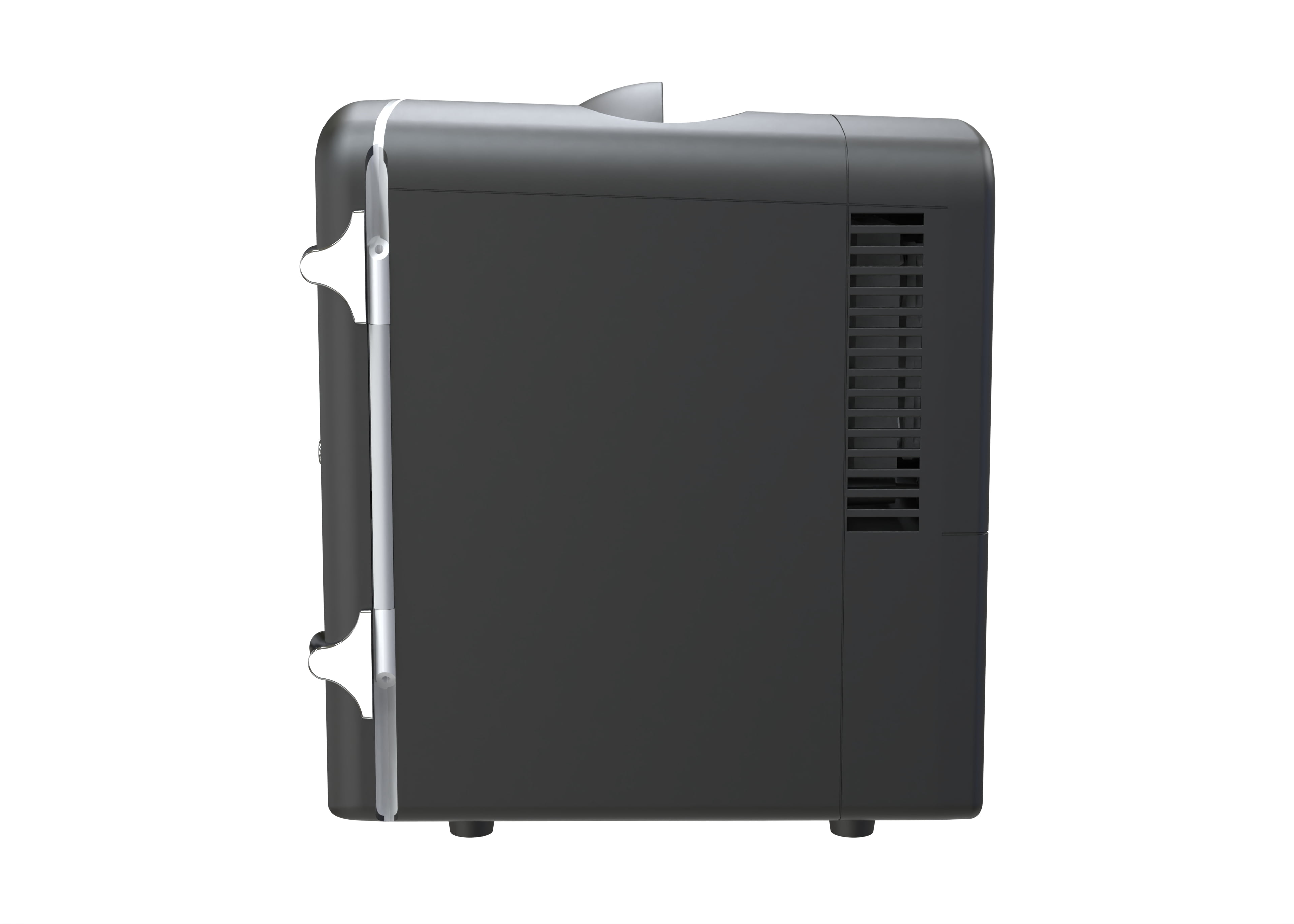 Frigidaire 6 Can Retro Mini Fridge, 4L Portable Personal Cooler – Skincare Fridge, Small Compact Refrigerator, Black