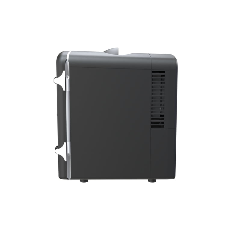 Frigidaire 6 Can Retro Mini Fridge, 4L Portable Personal Cooler, Black photo 8