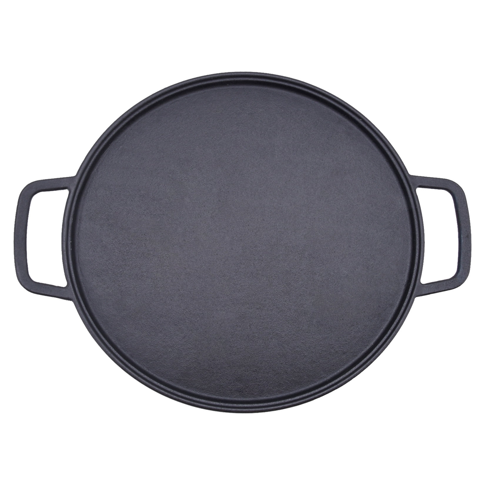 1-Piece 16.50 Inch Cast Iron Griddle Plate | Reversible Pre-Seasoned Cast  Iron Grill Pan for Gas Stovetop | Double Sided Used on Open Fire & in Oven  