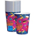 thumbnail image 1 of Hanukkah Cups - Hanukkah Paper Goods - 9 oz - 10 Pack, 1 of 6
