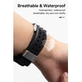 thumbnail image 6 of VeveXiao Rugged Breathable Bands for Apple Watch Ultra 2/Ultra Band 49mm 46mm 45mm 44mm, Silicone Sport Strap with Durable Metal Connector for iWatch Series 10 9 8 7 6 5 4 SE, 6 of 9