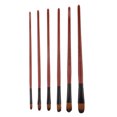 thumbnail image 1 of Pinceles de Arte Sunnimix 6pcs Profesionales Cabeza Inclinable, 1 of 7