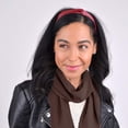 thumbnail image 3 of Solid Color Fleece Unisex Winter Scarf (Brown), 3 of 7