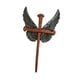thumbnail image 2 of Cruz de pared decorativa para colgar en la pared, coleccionable, única, para el hogar, obra de arte, adorno artesanal para jardín, balcón, regalo,, 2 of 9