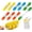 Multicolor, variant on Corn Holders,18Pcs/9Pairs Corn Cob Holders with Butter Spreader, Corn on The Cob BBQ Fork Skewers for Home Cooking Parties Camping