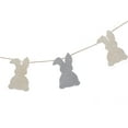 thumbnail image 4 of De Kulture Works Handmade Felt Easter Bunny Garland For Easter Decoration 48 Inches Long, 4 of 5