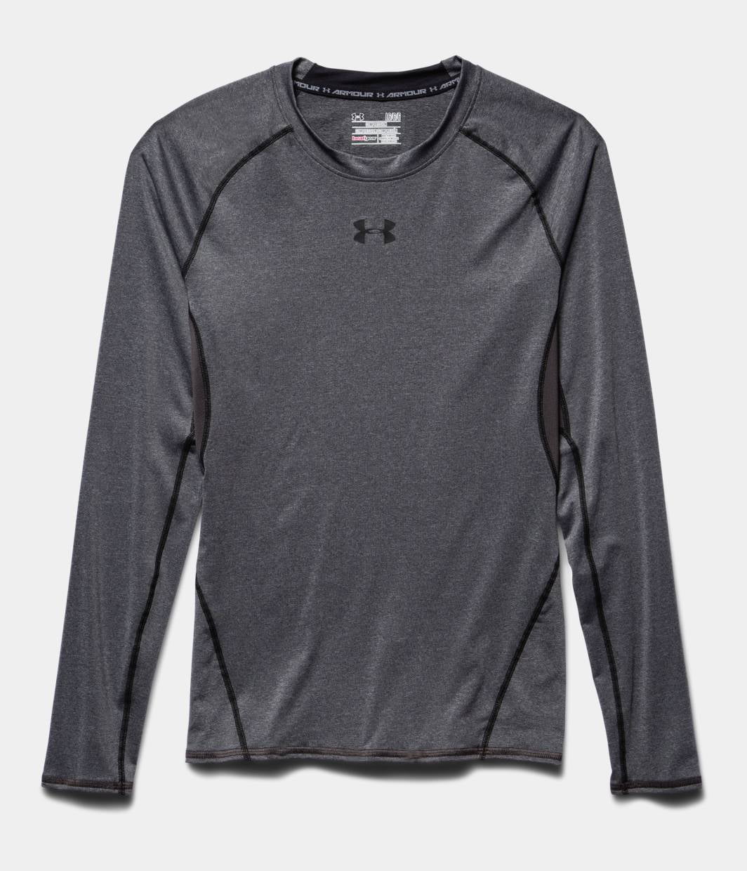 Under Armour Men's Hg Long Sleeve Compression Shirt, Grey