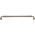 thumbnail image 1 of Baldwin 4379050 12 in. CTC Couture Appliance Pull, Satin Brass And Black, 1 of 2