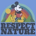 thumbnail image 2 of Boy's Mickey & Friends Mickey Mouse Respect Nature  Performance Graphic Tee Royal Blue Heather Large, 2 of 4