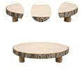 thumbnail image 6 of WeiLaiKeQi Wood Cake Stand Craft Candle Display Home Dessert Wedding Cake Display Decor L, 6 of 9
