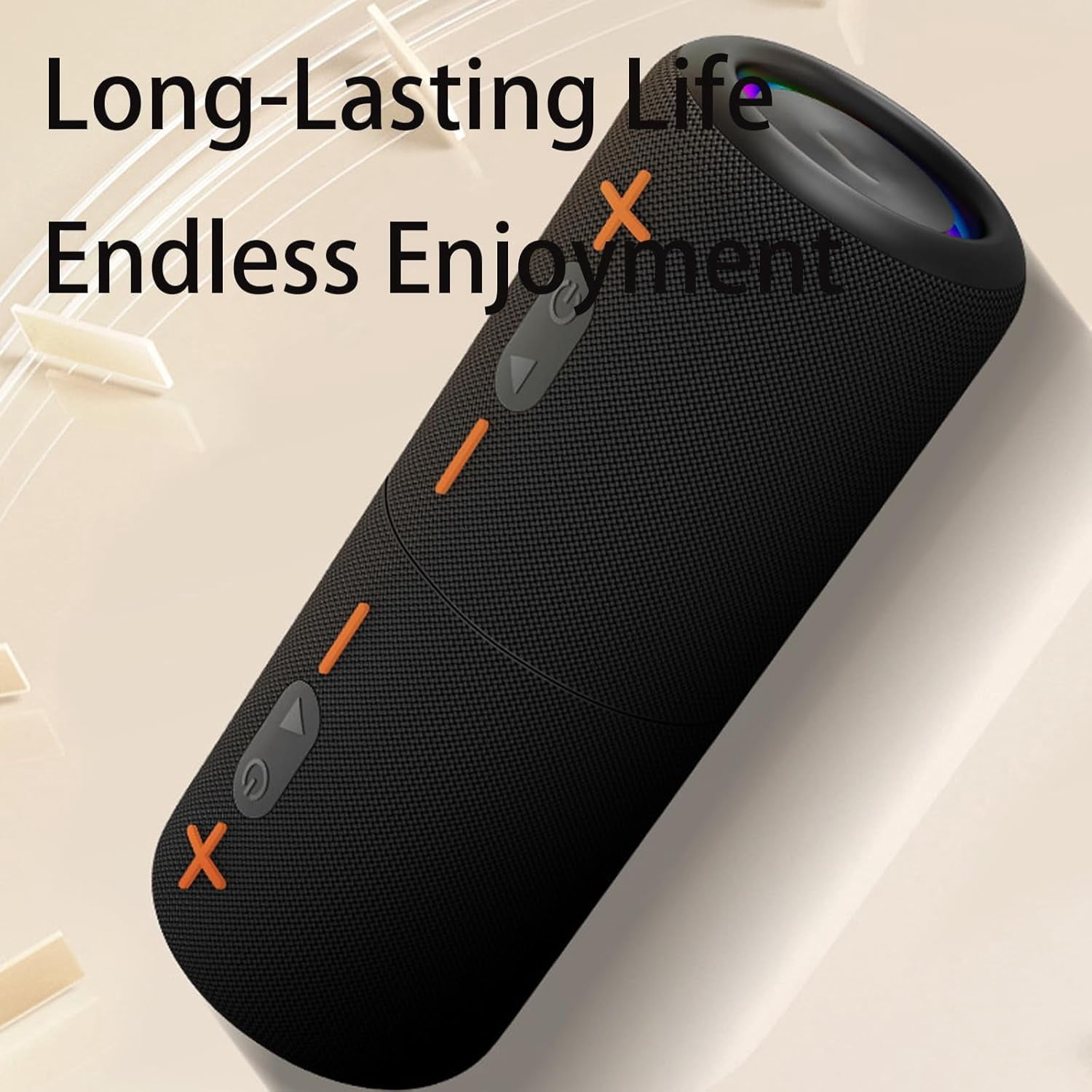 Splittable Bluetooth Speaker, 2 in 1 Portable Pairable Waterproof Wireless Speaker, Waterproof Split Wireless Speakers Bluetooth V5.3 with 20W Loud Stereo Sound, 24H Playtime (2PC)