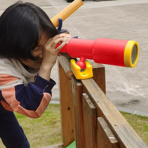 Juguete Monocular, Juguete Educativo Plástico Reutilizable Del Telescopio Portátil Divertido Para El Presente