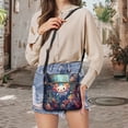 thumbnail image 5 of Kuiaobaty Axolotl Sea Coral Print Crossbody Bag for Women Trendy, Roomy Multi Pockets Leather Messenger Handbag with Adjustable Strap, Lightweight Hobo Purse Crossbody for Travel, 5 of 7