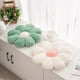 thumbnail image 3 of 2 Pcs Daisy Shaped Pillows, Plush Floor Cushion for Bedroom Sofa Chair Decor (15.7 inch, Green & White), 3 of 5
