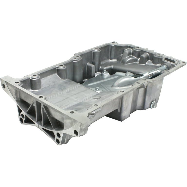 Replacement REPS311305 Oil Pan Compatible with 2005-2014 Chevrolet Malibu  2010-2017 GMC Terrain 4Cyl 2.2L 2.4L Aluminum