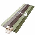 thumbnail image 2 of 2'x6' Rug Runners for Hallways Kitchen, Nautical Anchor Non Slip Entryway Beside Floor Carpet Runner, Farmhouse Sage Green Brown Wooden Grain Laundry Room Bedroom Throw Rugs Mat for Family Pet, 2 of 8