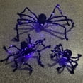 thumbnail image 5 of COSTYLE 4ft Light Up Giant Spider Halloween Decorations, Scary Fake Spider Props for Indoor Outdoor Yard Party Decor, 5 of 5