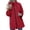 Red, variant on vdgthytj Rain Jacket Women Lightweight Full Zip Long Hooded Jackets Waterproof Outdoor Outwear with Pockets(Medium,Red)