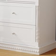 thumbnail image 6 of Oxylife Baby Dresser with Changing Table Top for Nursery with 7 Storage Drawers for Kids Bedroom,White, 6 of 8
