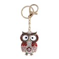 thumbnail image 3 of XZNGL New Creative Animal Series Big Eye Owl alloy Diamond Keychain, 3 of 8